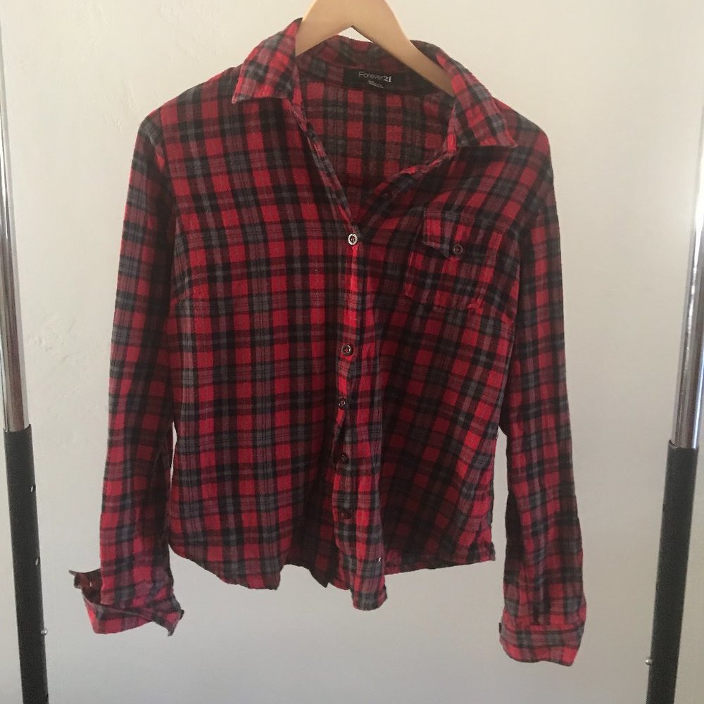 Forever 21 Red Flannel